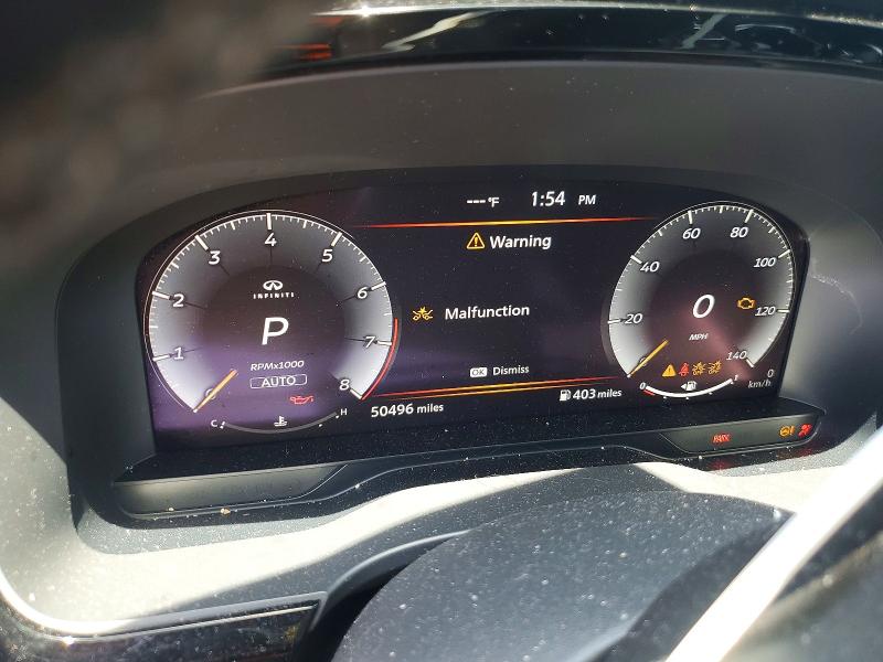 Aukcja sprzedaży 2022 Infiniti Qx60, vin: 5N1DL1GSXNC332860, numer aukcji: 58548406