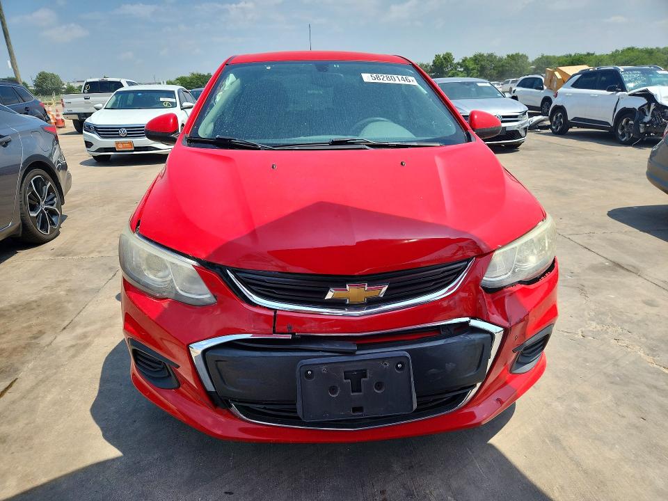 Продажа на аукционе авто 2017 Chevrolet Sonic, vin: 1G1JD5SH3H4165465, номер лота: 58280146