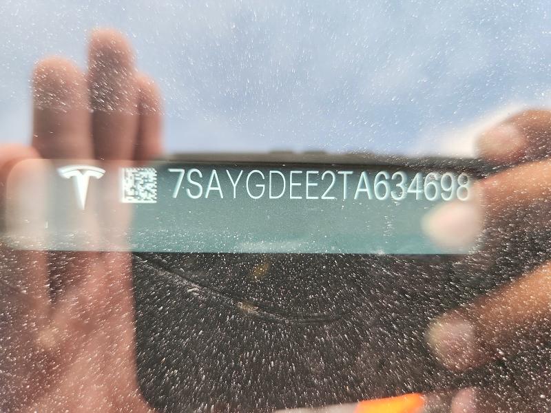 Продаж на аукціоні авто 2026 Tesla Model Y, vin: 7SAYGDEE2TA634698, номер лоту: 57214866