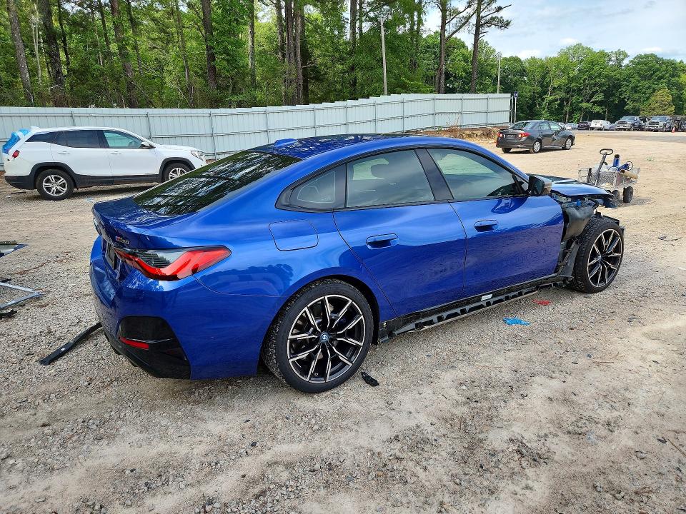 2023 Bmw I4 მანქანა იყიდება აუქციონზე, vin: WBY33AW00PFN82396, აუქციონის ნომერი: 58458156