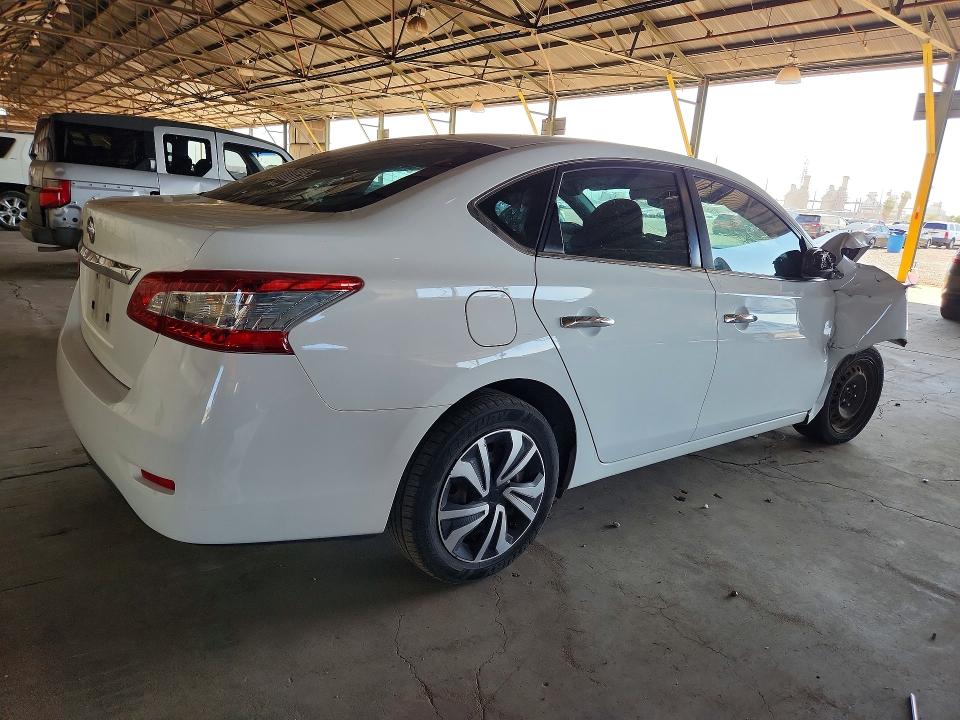 57863316 :رقم المزاد ، 3N1AB7AP4FY321480 vin ، 2015 Nissan Sentra مزاد بيع