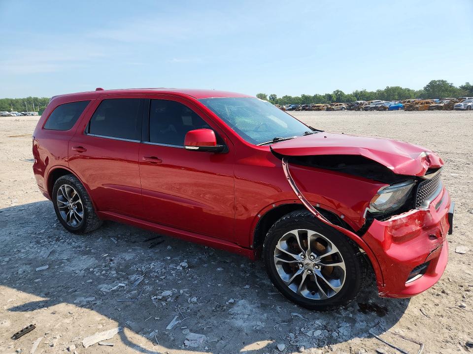 58454326 :رقم المزاد ، 1C4RDHDGXKC662977 vin ، 2019 Dodge Durango مزاد بيع