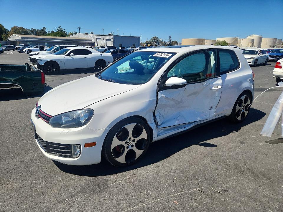 2012 Volkswagen Gti მანქანა იყიდება აუქციონზე, vin: WVWFD7AJ8CW215710, აუქციონის ნომერი: 55432326