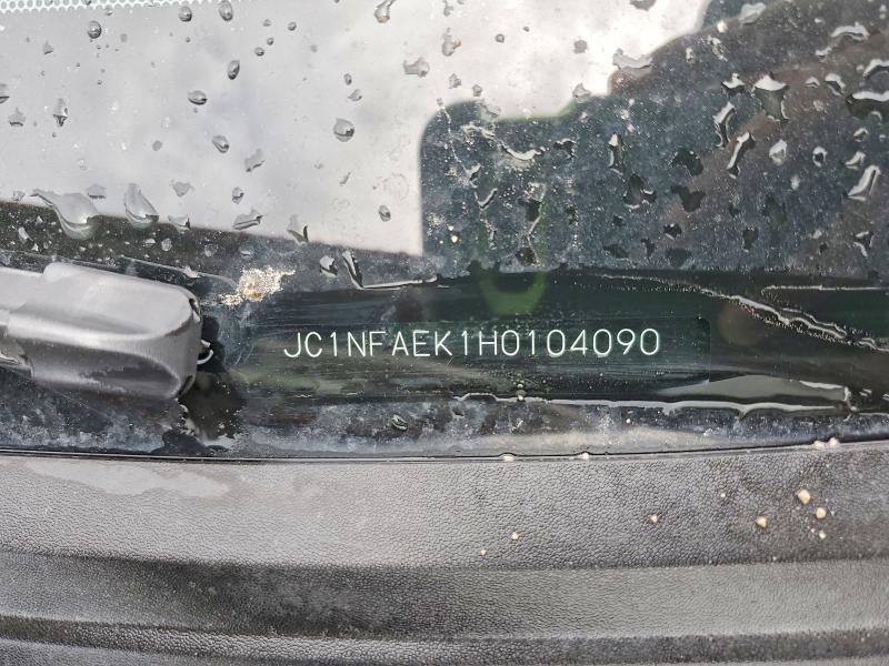Aukcja sprzedaży 2017 Fiat 124 Spider, vin: JC1NFAEK1H0104090, numer aukcji: 56069496
