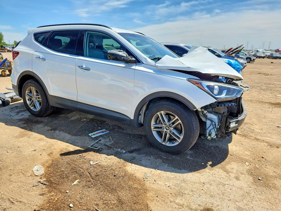 2018 Hyundai Santa Fe Sport მანქანა იყიდება აუქციონზე, vin: 5NMZUDLB2JH062887, აუქციონის ნომერი: 56037166
