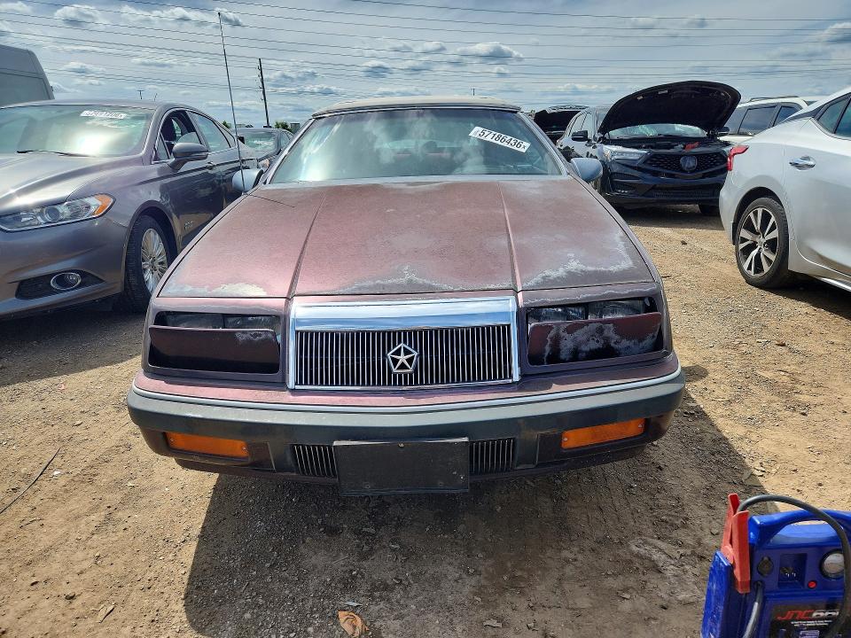 Aukcja sprzedaży 1991 Chrysler Lebaron, vin: 1C3XJ4536MG100515, numer aukcji: 57186436