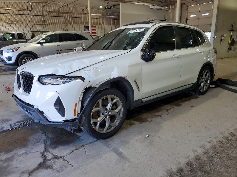 2023 Bmw X3 მანქანა იყიდება აუქციონზე, vin: 5UX53DP02P9R81771, აუქციონის ნომერი: 55271116