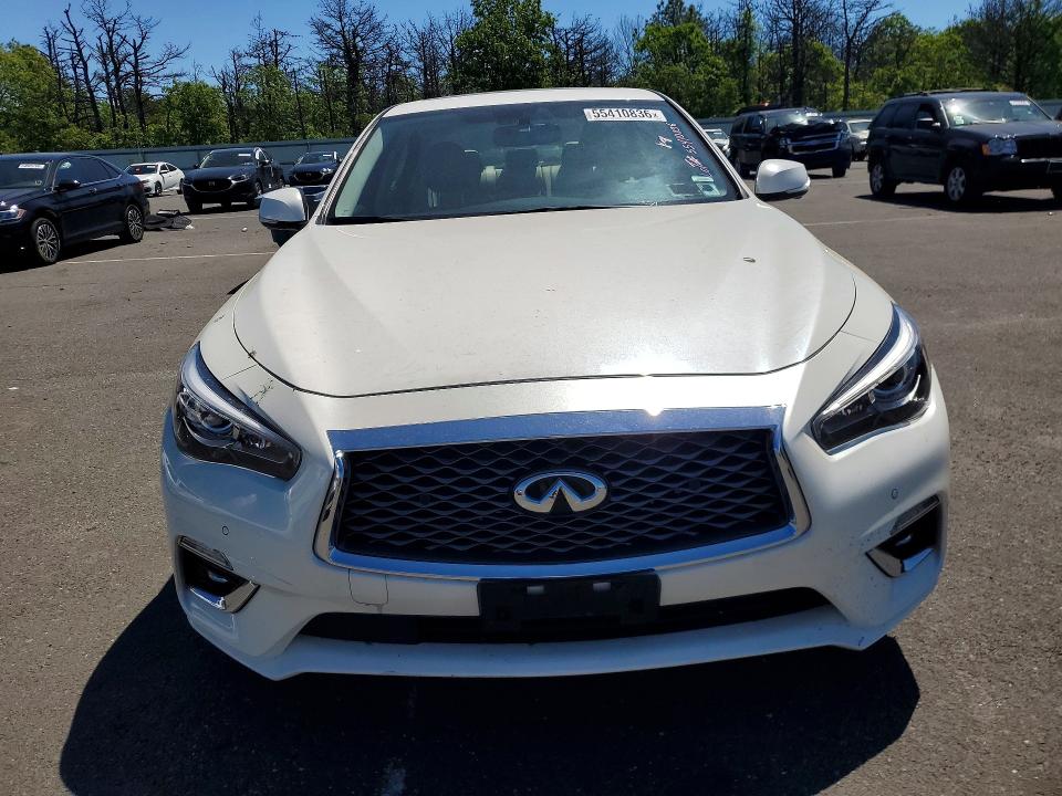2022 Infiniti Q50 მანქანა იყიდება აუქციონზე, vin: JN1EV7BR0NM340344, აუქციონის ნომერი: 55410836