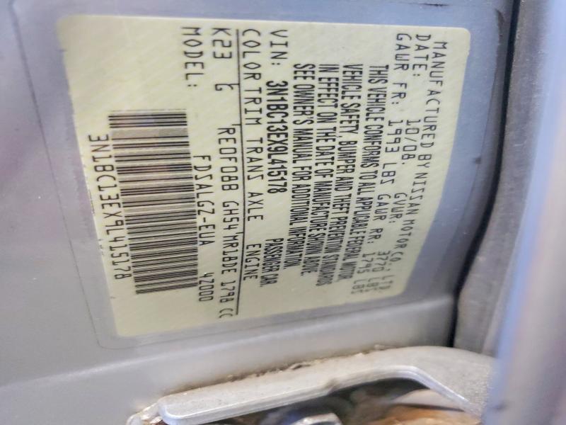 Продажа на аукционе авто 2009 Nissan Versa, vin: 3N1BC13EX9L415178, номер лота: 55955996
