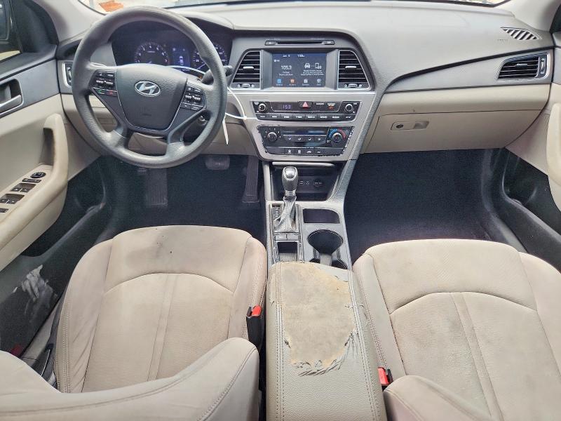 2017 Hyundai Sonata მანქანა იყიდება აუქციონზე, vin: 5NPE24AFXHH497020, აუქციონის ნომერი: 56546316
