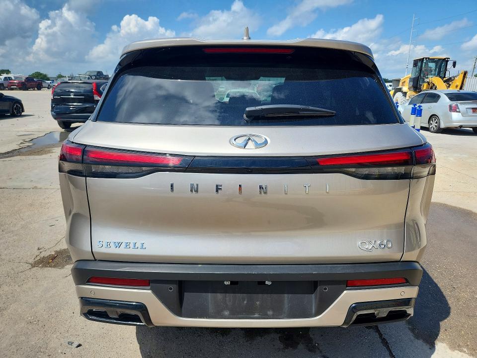 85610215 :رقم المزاد ، 5N1AL1FR8SC350058 vin ، 2025 Infiniti Qx60 مزاد بيع