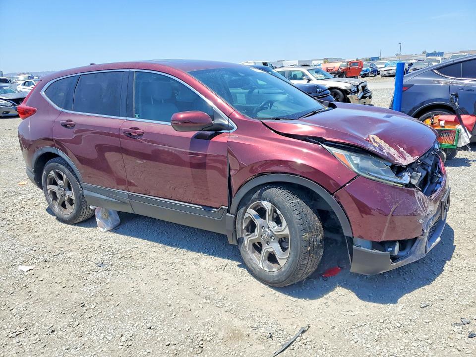 57222516 :رقم المزاد ، 2HKRW1H88HH507765 vin ، 2017 Honda Cr-v مزاد بيع