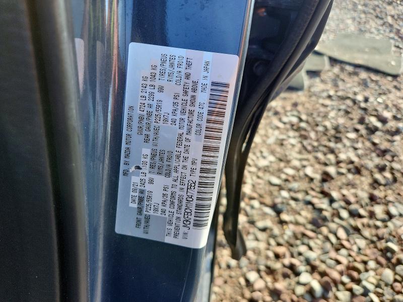 Aukcja sprzedaży 2021 Mazda Cx-5, vin: JM3KFBCM1M0477552, numer aukcji: 56881046