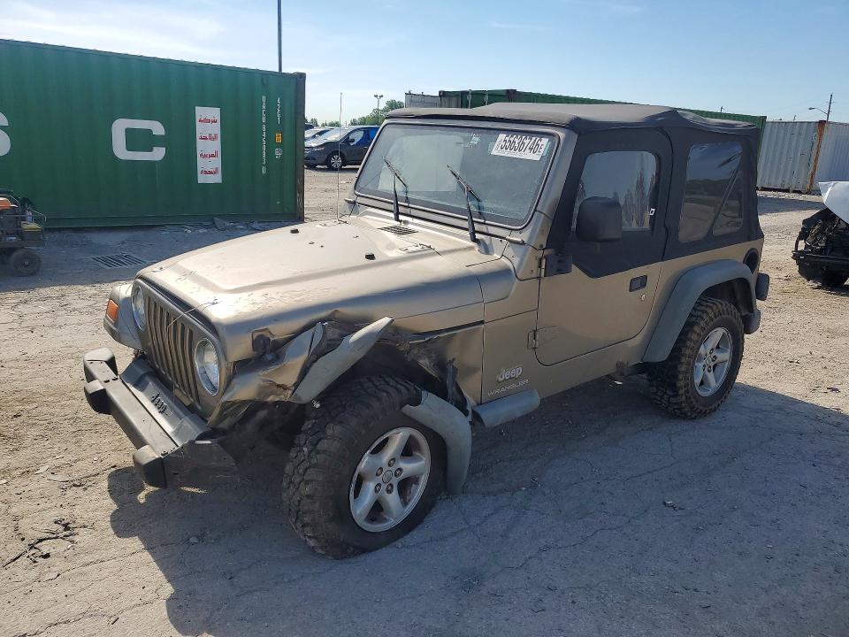 Auction sale of the 2003 Jeep Wrangler / Tj, vin: 1J4FA29153P325361, lot number: 55636746