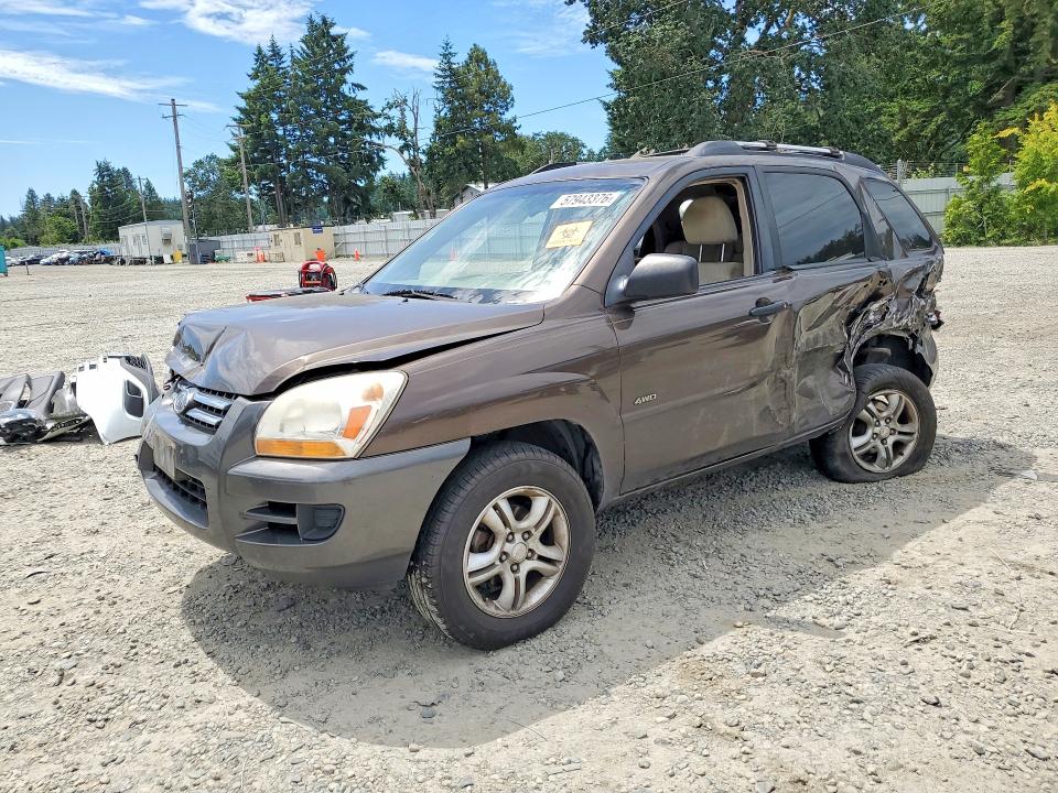 2007 Kia Sportage მანქანა იყიდება აუქციონზე, vin: KNDJE723077422065, აუქციონის ნომერი: 57943376