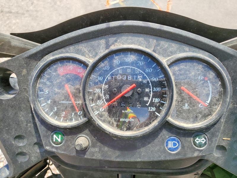 57186386 :رقم المزاد ، JKAKLEE1XFDA82431 vin ، 2015 Kawasaki Kl650 مزاد بيع