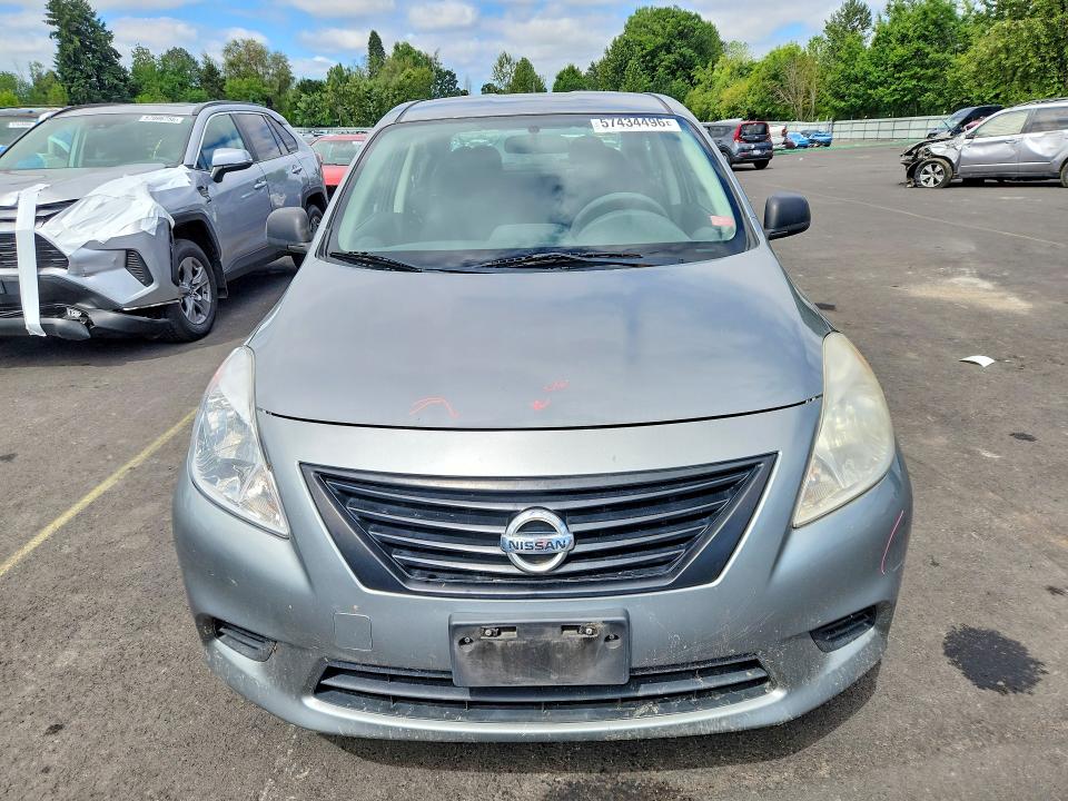 57434496 :رقم المزاد ، 3N1CN7AP5CL884479 vin ، 2012 Nissan Versa مزاد بيع