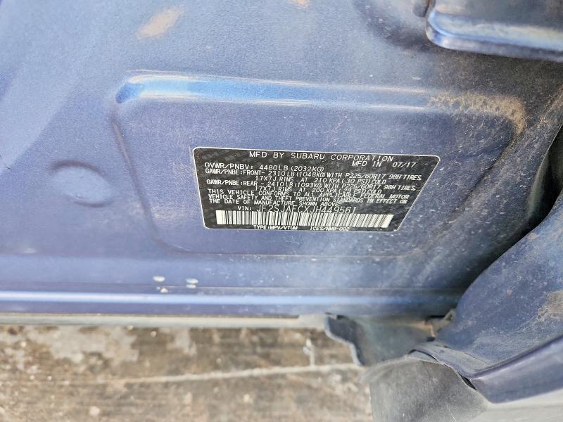 59537216 :رقم المزاد ، JF2SJAECXJH449561 vin ، 2018 Subaru Forester مزاد بيع
