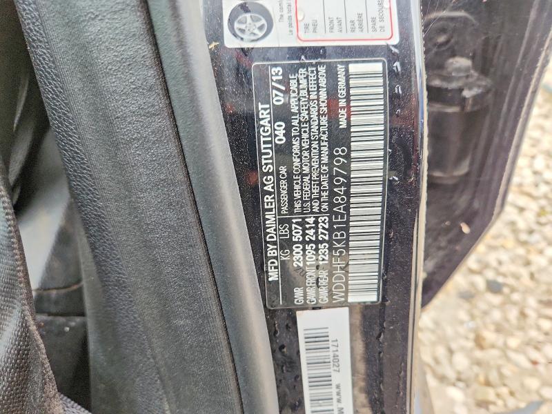Aukcja sprzedaży 2014 Mercedes-benz E, vin: WDDHF5KB1EA849798, numer aukcji: 55707356