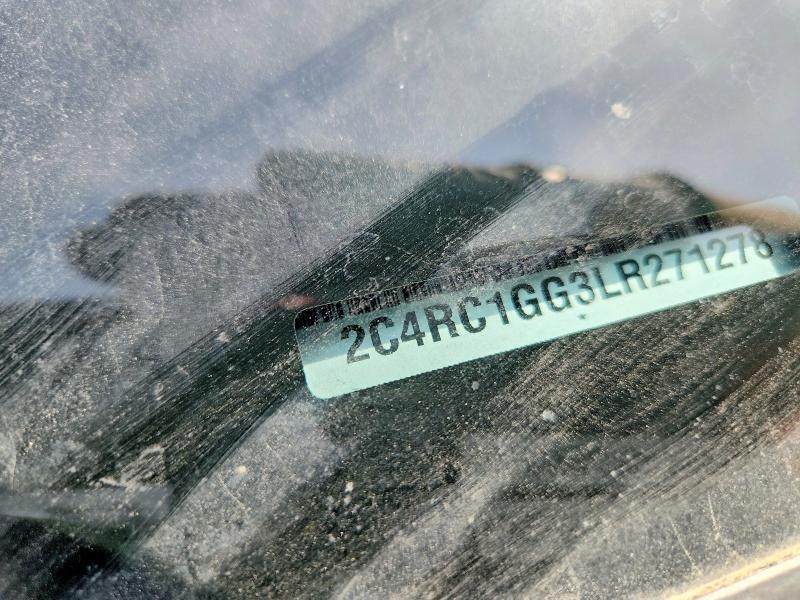 55447786 :رقم المزاد ، 2C4RC1GG3LR271278 vin ، 2020 Chrysler Pacifica مزاد بيع