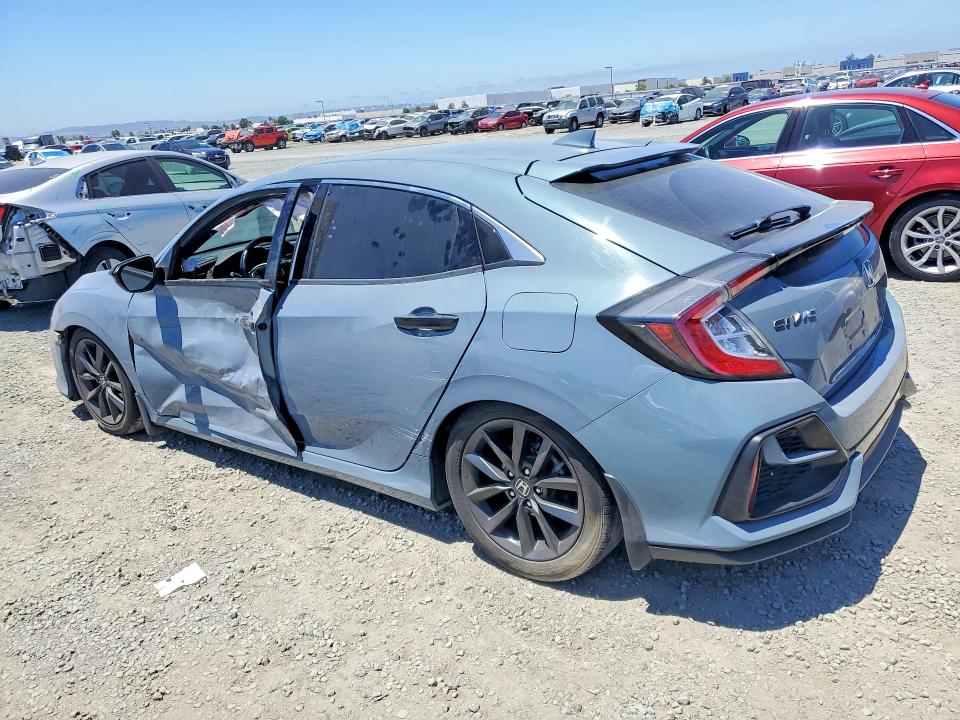 57727056 :رقم المزاد ، SHHFK7H81LU411483 vin ، 2020 Honda Civic مزاد بيع