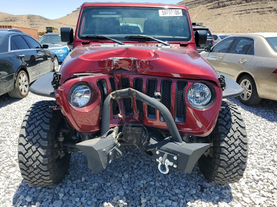 59292106 :رقم المزاد ، 1C4HJXDM0MW791879 vin ، 2021 Jeep Wrangler Unlimited مزاد بيع