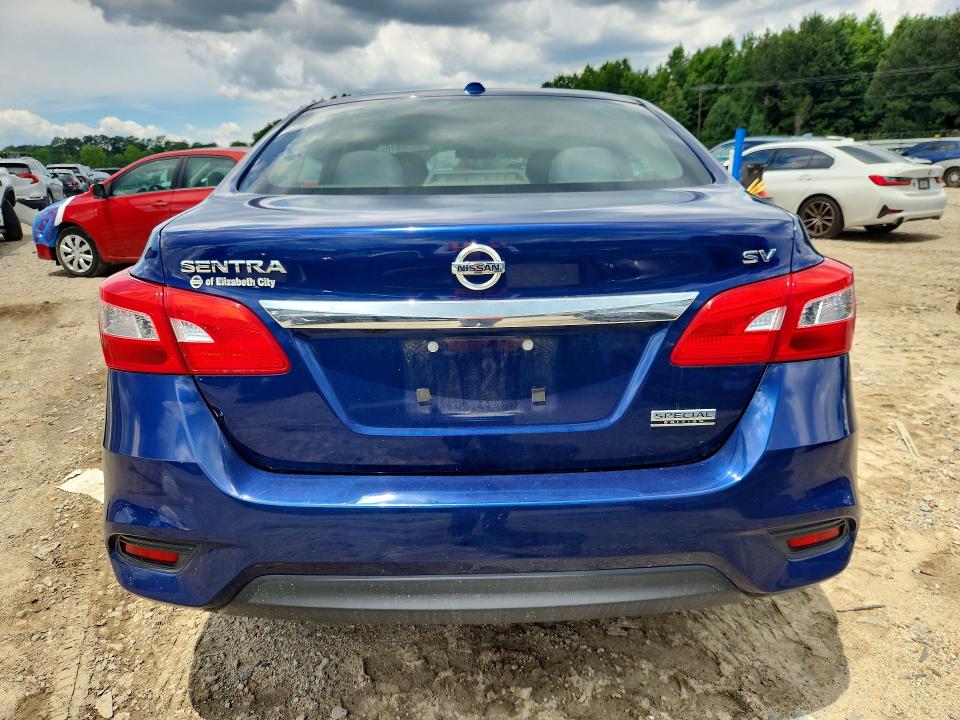 58656616 :رقم المزاد ، 3N1AB7AP0KY265130 vin ، 2019 Nissan Sentra مزاد بيع