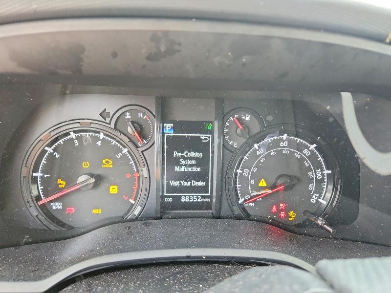 2022 Toyota 4runner მანქანა იყიდება აუქციონზე, vin: JTEFU5JR3N5252372, აუქციონის ნომერი: 58133516