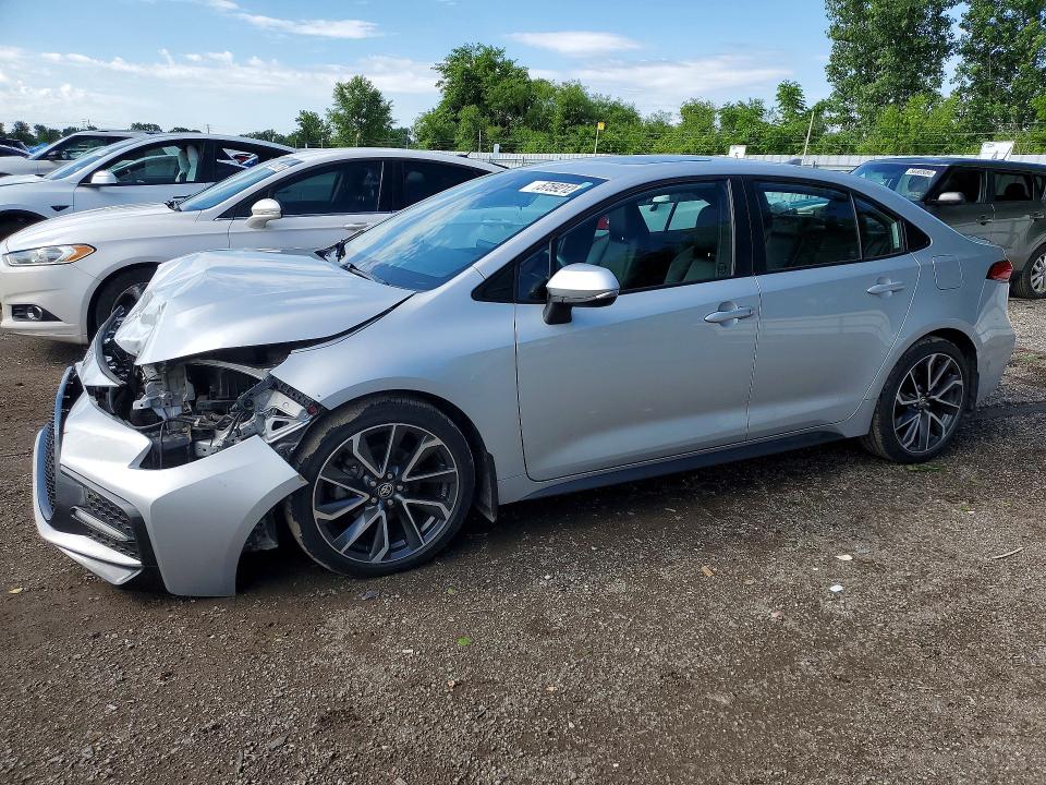 Продажа на аукционе авто 2020 Toyota Corolla, vin: 5YFB4RBE9LP026293, номер лота: 57592126