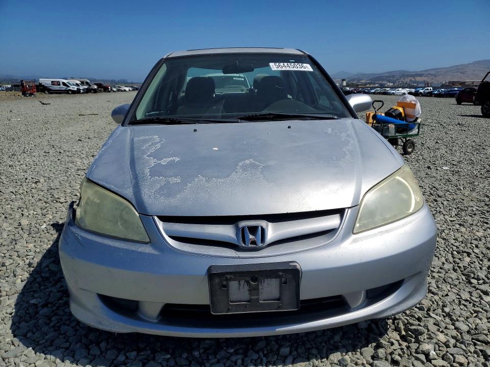 Aukcja sprzedaży 2004 Hond Civic, vin: 2HGES26744H561207, numer aukcji: 56445036