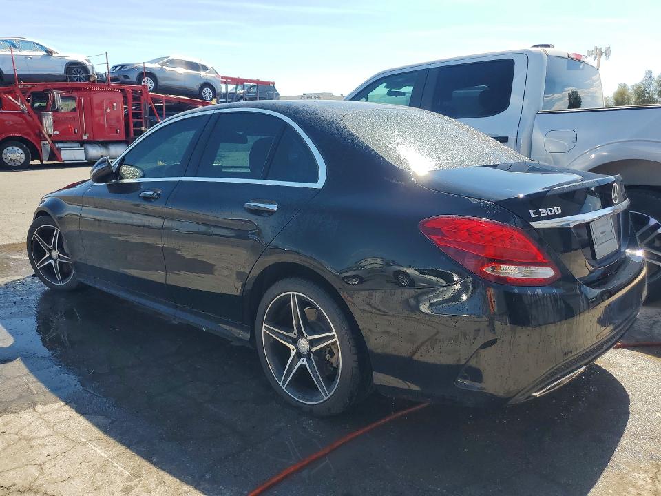 2017 Mercedes-benz C მანქანა იყიდება აუქციონზე, vin: 55SWF4KB0HU193499, აუქციონის ნომერი: 57391766