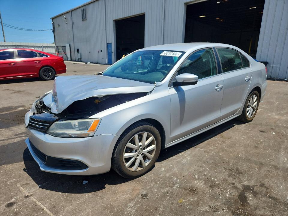 2014 Volkswagen Jetta მანქანა იყიდება აუქციონზე, vin: 3VWD17AJ2EM215427, აუქციონის ნომერი: 56870186
