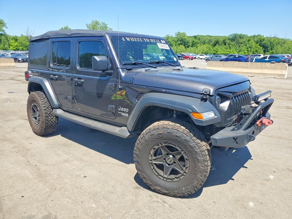 55495526 :رقم المزاد ، 1C4HJXDG1KW691460 vin ، 2019 Jeep Wrangler Unlimited مزاد بيع