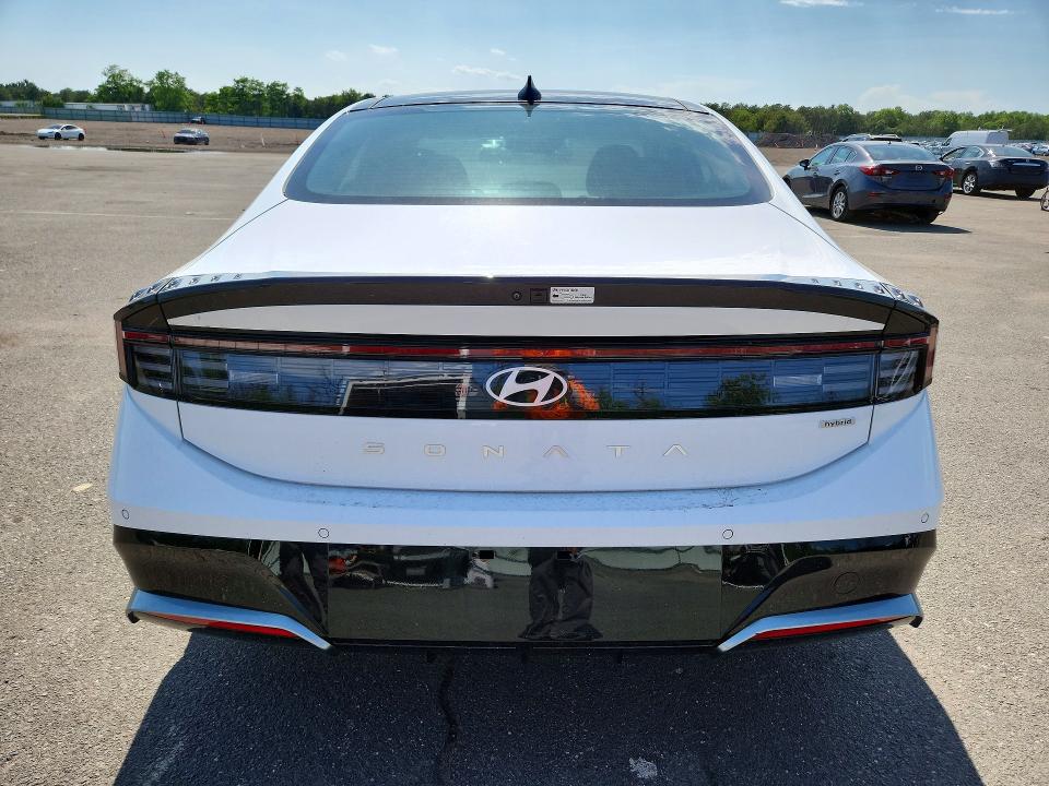 56581786 :رقم المزاد ، KMHL54JJ6SA114428 vin ، 2025 Hyundai Sonata Hybrid مزاد بيع