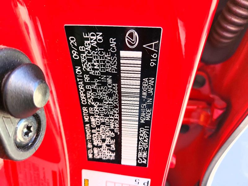 Aukcja sprzedaży 2020 Lexus Ux, vin: JTHX9JBH5L2035444, numer aukcji: 55638216