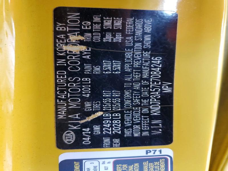 Продажа на аукционе авто 2014 Kia Soul, vin: KNDJP3A57E7084246, номер лота: 58354016