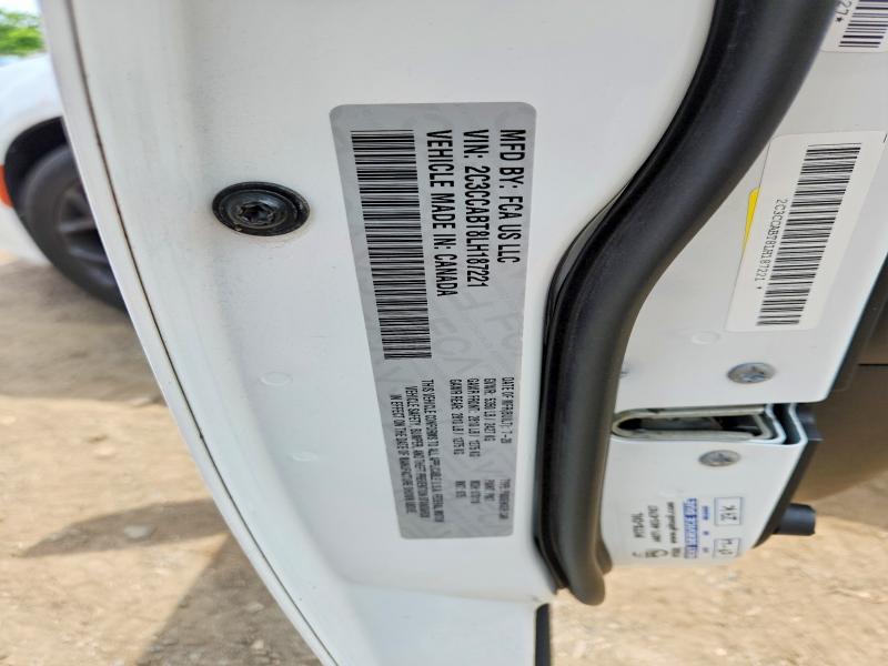 2020 Chrysler 300 მანქანა იყიდება აუქციონზე, vin: 2C3CCABT8LH187221, აუქციონის ნომერი: 57954036