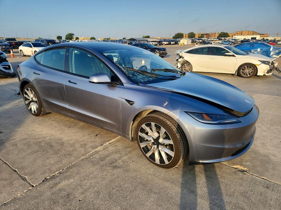 Продажа на аукционе авто 2025 Tesla Model 3, vin: 5YJ3E1EA0SF054537, номер лота: 57723806
