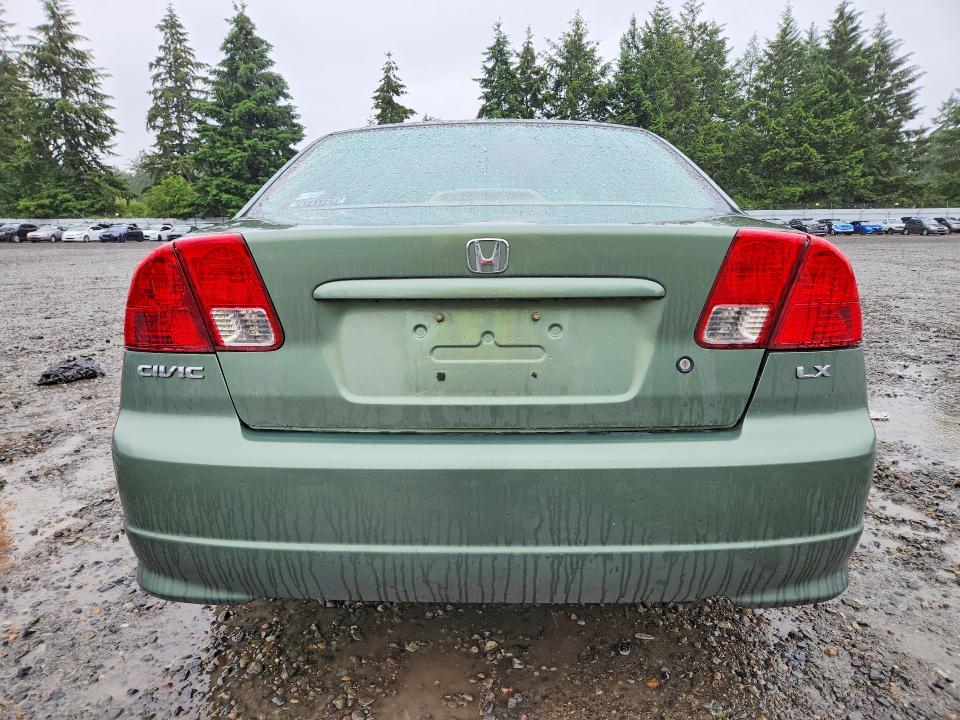 56646136 :رقم المزاد ، 2HGES16664H504945 vin ، 2004 Honda Civic مزاد بيع