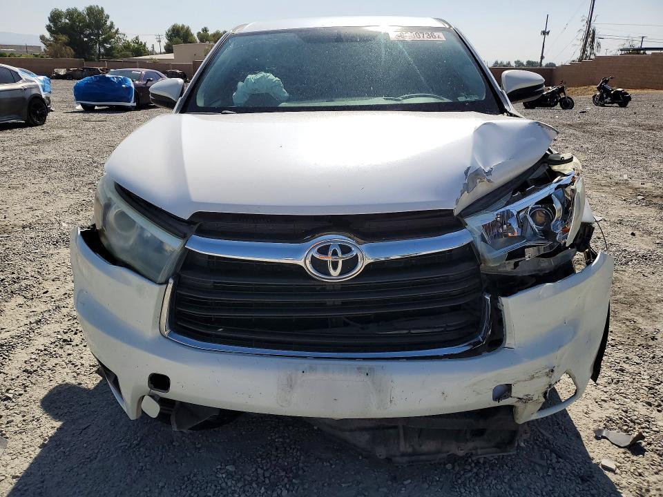 Aukcja sprzedaży 2015 Toyota Highlander, vin: 5TDZKRFHXFS117318, numer aukcji: 58600736