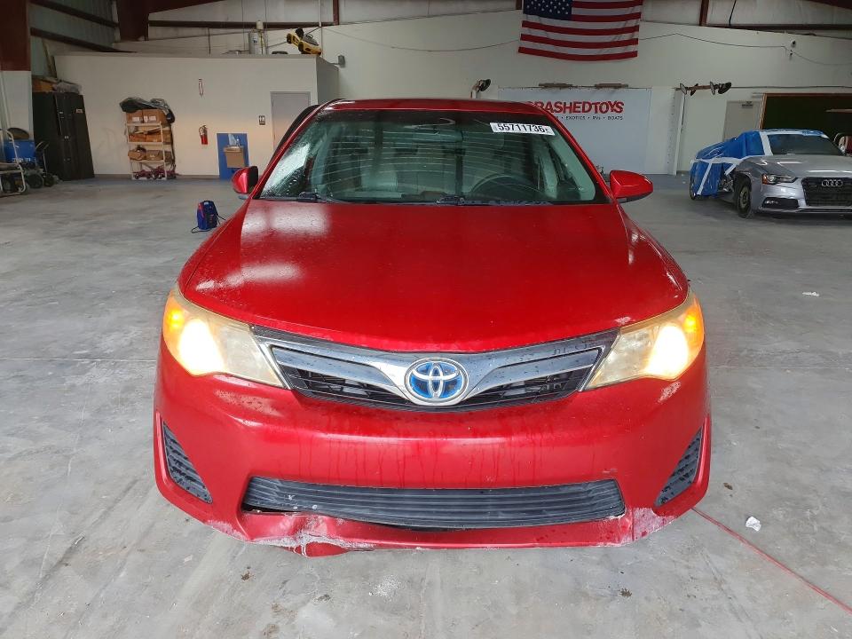 55711736 :رقم المزاد ، 4T1BD1FK7EU123172 vin ، 2014 Toyota Camry Hybrid مزاد بيع