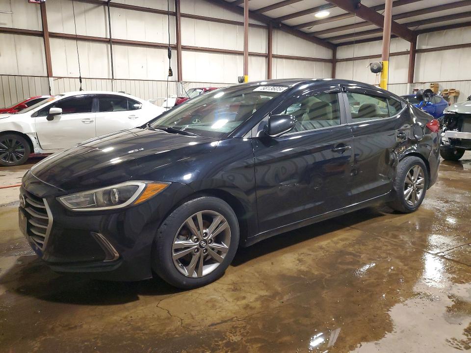 2017 Hyundai Elantra მანქანა იყიდება აუქციონზე, vin: KMHD84LF2HU237381, აუქციონის ნომერი: 58136056