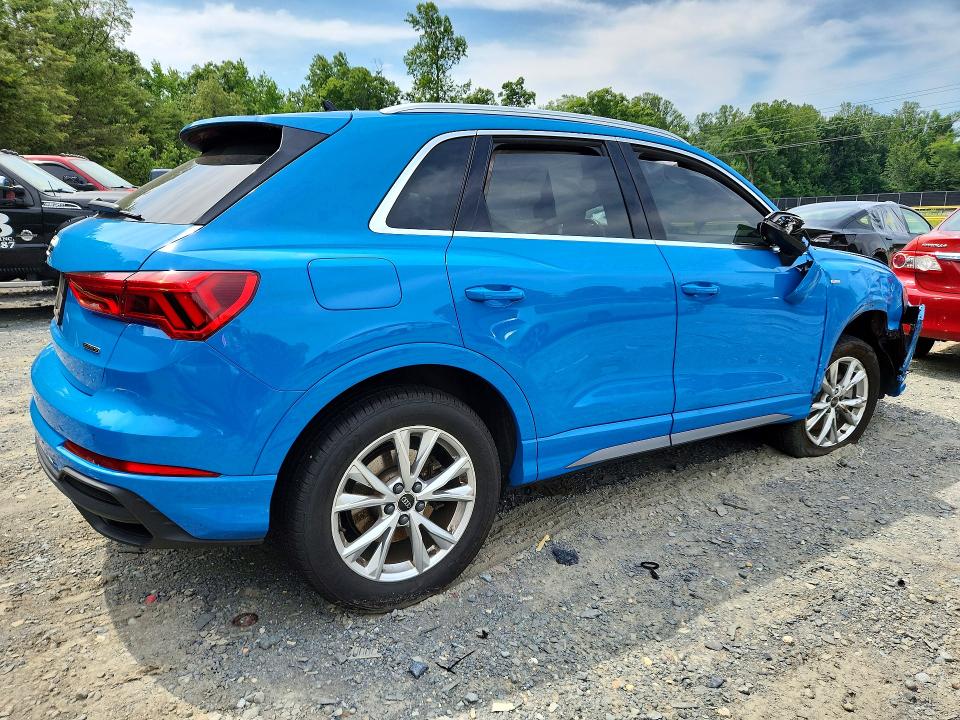 2023 Audi Q3 მანქანა იყიდება აუქციონზე, vin: WA1DECF38P1137790, აუქციონის ნომერი: 58478946