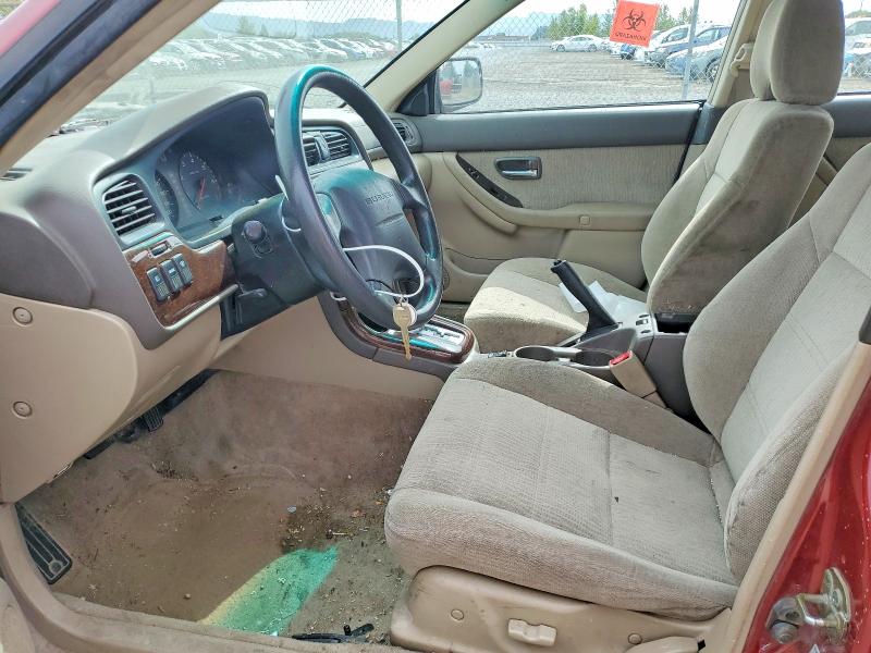 Продажа на аукционе авто 2002 Subaru Legacy, vin: 4S3BH675227604696, номер лота: 58440016