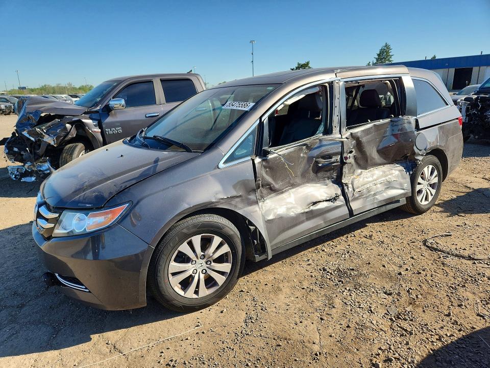 Auction sale of the 2014 Honda Odyssey, vin: 5FNRL5H67EB020372, lot number: 55475586