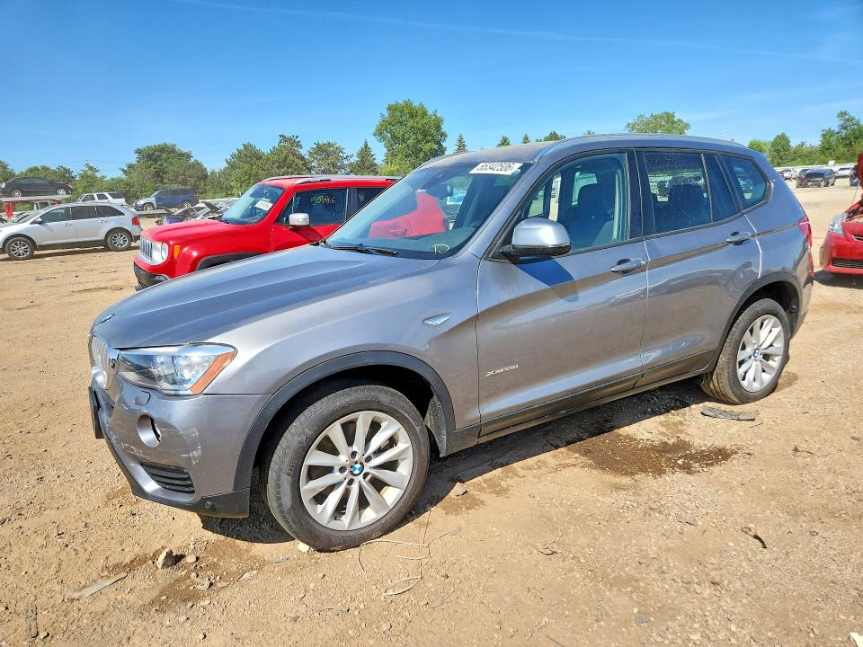Auction sale of the 2017 Bmw X3, vin: 5UXWX9C36H0W75393, lot number: 55342506