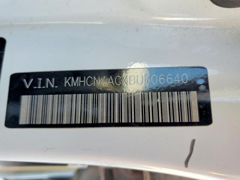 Auction sale of the 2011 Hyundai Accent, vin: KMHCN4ACXBU606640, lot number: 58393316