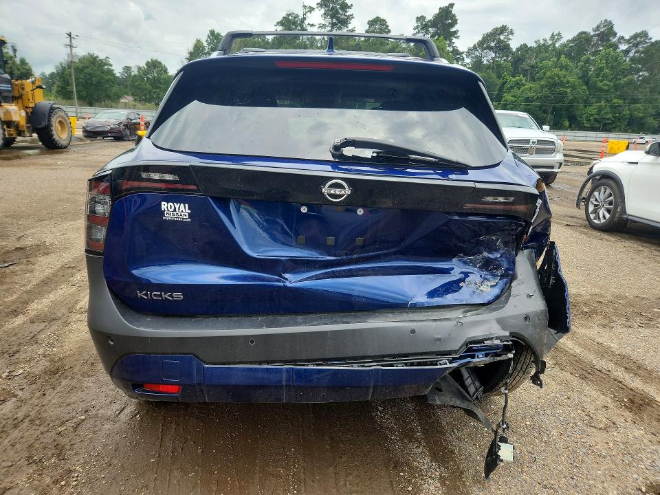 57135526 :رقم المزاد ، 3N8AP6DA5SL401060 vin ، 2025 Nissan Kicks مزاد بيع