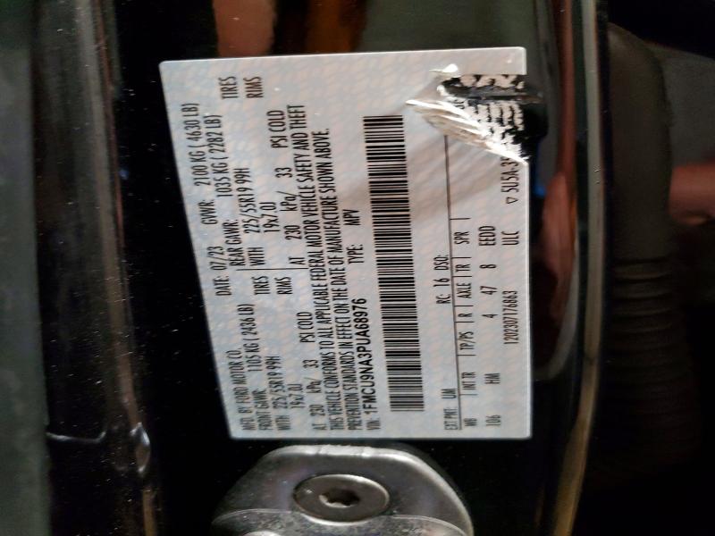 Auction sale of the 2023 Ford Escape, vin: 1FMCU9NA3PUA68976, lot number: 58370776