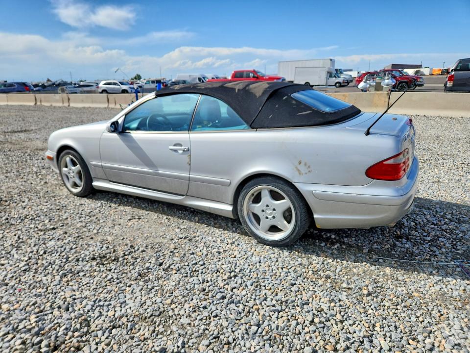 2003 Mercedes-benz Clk მანქანა იყიდება აუქციონზე, vin: WDBLK70G43T137439, აუქციონის ნომერი: 48837996